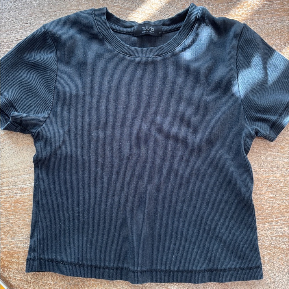 Nuuds crop tee